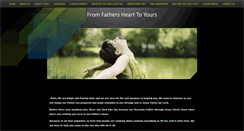 Desktop Screenshot of fromfathershearttoyours.org