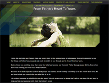 Tablet Screenshot of fromfathershearttoyours.org